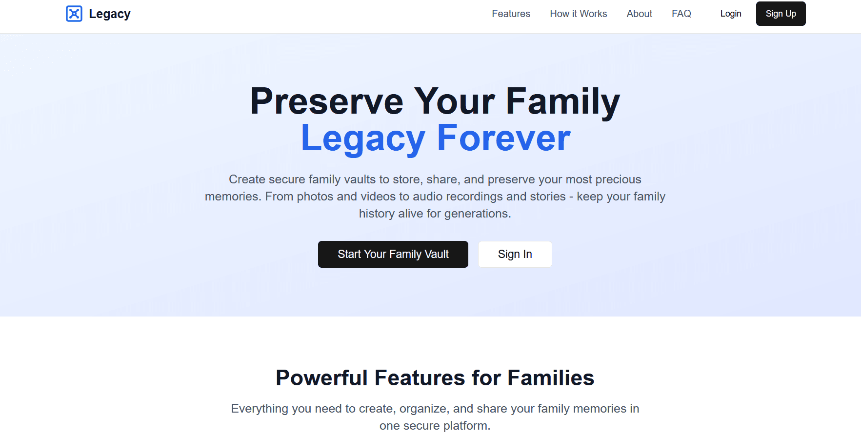 Family Vault thumbnail