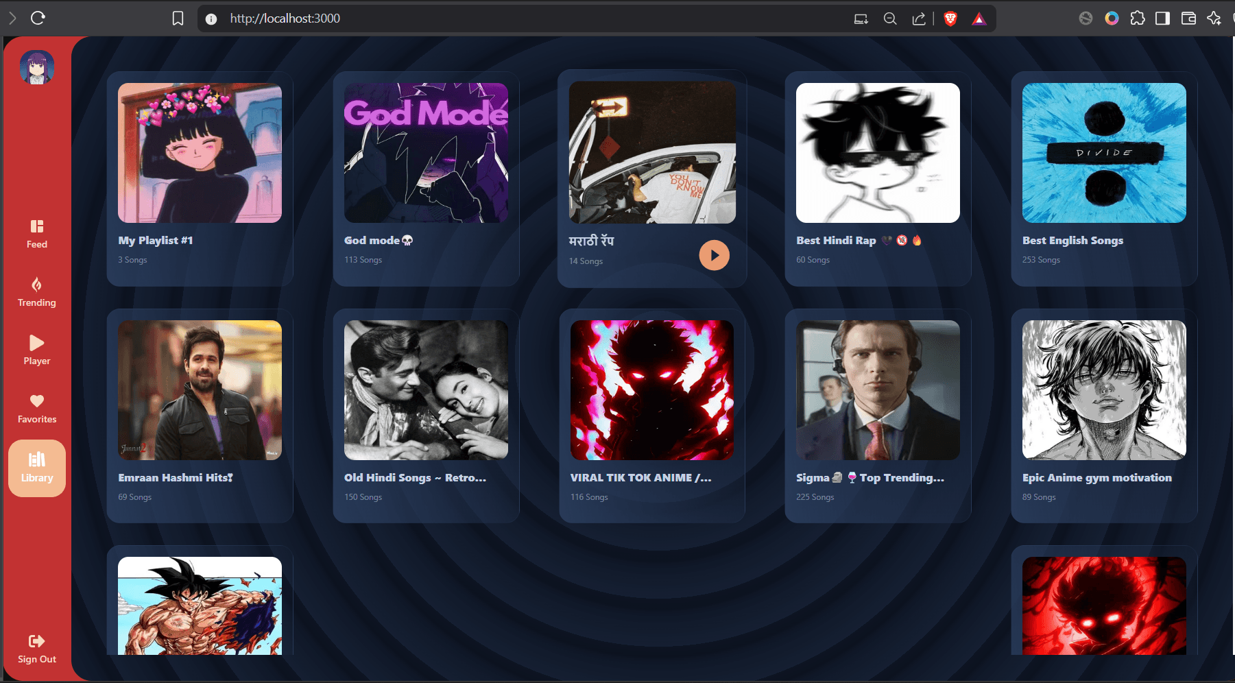 Spotify Player thumbnail